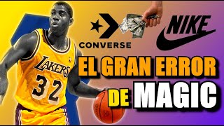 Magic Johnson dejó escapar 5 mil millones de dólares con Nike 💲😱 [upl. by Cardinal]