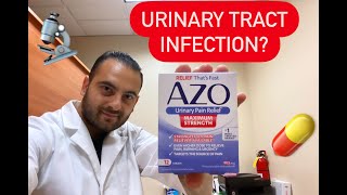 Does Azo Treat Urinary Tract Infection UTI Phenazopyridine  How to Manage a UTI with OTC Meds [upl. by Tonye252]