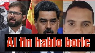 esto dijo Gabriel boric de maduro y el caso del teniente Ronald ojeda [upl. by Reiss]