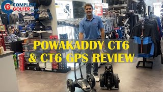 Powakaddy CT6 amp CT6 GPS  Golf Electric Trolley  REVIEW [upl. by Zapot20]