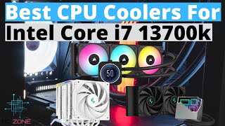 THE BEST COOLERS FOR INTEL CORE I7 13700K TOP 3 [upl. by Atims]