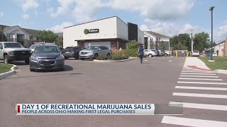 The first day of recreational marijuana in Ohio [upl. by Annatnom]