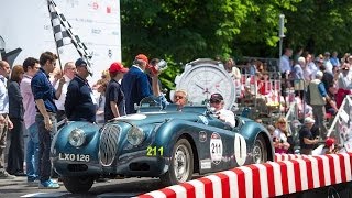 Mille Miglia 2014  Jay Lenos Garage [upl. by Chenee351]