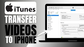 How To Transfer Videos From PC To iPhone Using iTunes  Complete Guide [upl. by Naerb549]