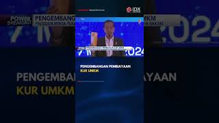 pemerintah telah subsidi bunga kur Rp46 triliun idxchannel subsidies [upl. by Yecniuq]