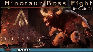 Assassins Creed Odyssey  Minotaur Boss Fight [upl. by Aurelea]