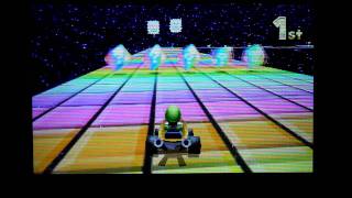 Mario Kart 7  Retro Rainbow Road SNES [upl. by Akiaki13]