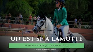 LAMOTTE 2018 On est Sf sur notre première manche [upl. by Allemat]