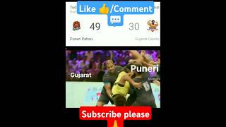 Gujarat vs Puneri paltan highlights week 3 khelnow pkl [upl. by Huba]