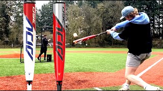 HITTING WITH THE 2020 EASTON ADV 360  BBCOR Baseball Bat Reviews [upl. by Shanie]