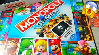 🎮CÓMO JUGAR Monopoly GAMER😱SUPER MARIO BROS amp DONKEY KONG🍌by NINTENDO amp HASBRO Gaming🎉🎲HOW TO PLAY [upl. by Nnylakcaj]