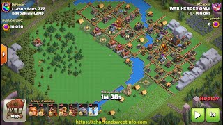 2 shot Barbarian Camp 5 layout 65 [upl. by Kalk]