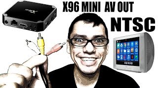 x96 mini AV OUT NTSC tutorial [upl. by Gillmore]