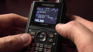 Kenwood THD74 APRS amp DSTAR Radio [upl. by Lissner139]