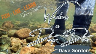 FISHLIVELEARN with Glenda Powell  Waders  A Deep Dive [upl. by Anayt]