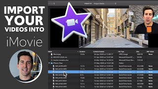 How to Import Videos Into iMovie A StepbyStep Guide [upl. by Nnairam]