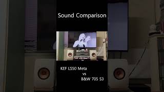 Sound Comparison KEF LS50 Meta vs BampW 705 Whitney Houston Mariah Carey  When You Believe2 [upl. by Craggie]