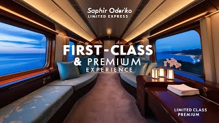 quotExperience FirstClass Luxury on the Saphir Odoriko Limited Express  Premium Travel in Japanquot [upl. by Linnea55]