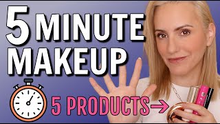 Quick And Easy Makeup Over 40 [upl. by Ramilahs]