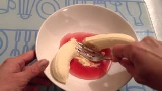 Réaliser une purée de banane  Dessert à la banane [upl. by Trixie]