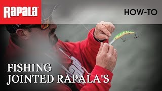 How to Fish Rapala Jointed Baits  Rapala Fishing Tips [upl. by Shih]