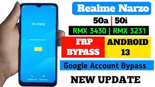 Realme Narzo 50a  50i Frp Bypass  Without Pc  Hard Reset  Lock Unlock New Method 2024 [upl. by Gabbert]