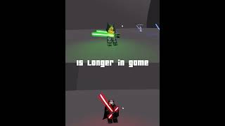 Dual Backhand vs Crossguard saber showdown  The new jedi order roblox [upl. by Sheedy]