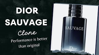 Best and Cheap Dior Sauvage Clone  Performance is better 95 Accurate [upl. by Reinal]