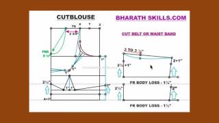 HOW TO CUT BLOUSE IN TAMIL PART 4 [upl. by Gibb]