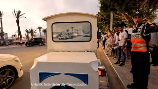 The evening tourist train around Agadir Morocco in less then 2 minutes [upl. by Latoyia]