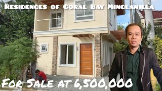 Coral Bay Residences Minglanilla Cebu House for Sale Residences of Coral Bay [upl. by Nannerb]