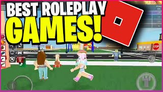 The BEST Roleplay Games on Roblox 2021 RANKED [upl. by Athiste]