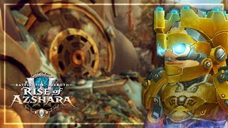 Mechagon Intro Questline  Patch 82 Rise Of Azshara [upl. by Ahsienom434]