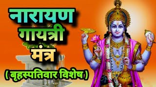 narayan gayatri mantra  नारायण गायत्री मंत्र  peaceful mantra  बृहस्पतिवार विशेष  Dhun s2v [upl. by Pestana]