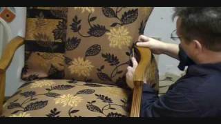 How to upholster a Chair Chapter 7 [upl. by Eixid]