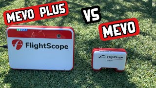 Flightscope Mevo Plus Vs Mevo  Outdoor Comparison [upl. by Rabbaj800]