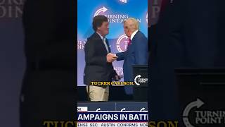 Trump Introduces Tucker on Stage [upl. by Kaela]