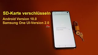 SDKarte verschlüsseln unter Android 10  SeppelPower [upl. by Caines]