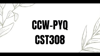 CCW CST308 Comprehensive Course Work May 2023S PYQ SolutionOS KTU S6 [upl. by Celeski]