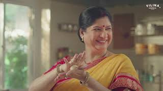 Vilina Refined Sunflowerseed Oil  Navratri Special Official TVC sharekarosavekaro vilina [upl. by Sergo]