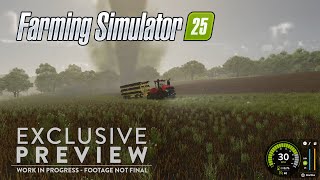 9 Minutes of Farming Simulator 25  Raw Gameplay Footage [upl. by Assenyl]