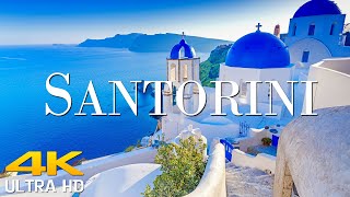 4K 🇬🇷 Walking tour of Fira Santorini Greece💙 2024 💙 4K HDR Walking Tour\ Scenic Film Nature [upl. by Iroc16]