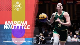 Marena Whittle 🇦🇺 Australias Olympic hope  3x3 Basketball [upl. by Naihr]