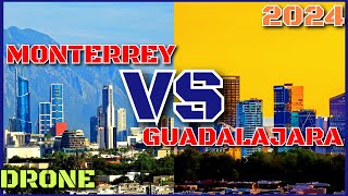 MONTERREY VS GUADALAJARA MEXICO DRONE 2024 🇲🇽 [upl. by Esinart]