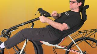 Cruzbike S40 2021 Recumbent Road Bike Fit  CRUZBIKE [upl. by Ellener]