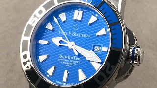 Carl F Bucherer Patravi ScubaTec 0010632235321 Carl F Bucherer Watch Review [upl. by Artenal906]