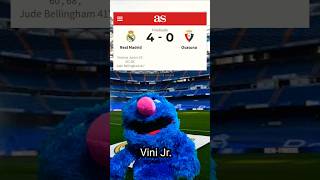 REAL MADRID GOLEA AL OSASUNA 40 CON HAT TRICK DE VINICIUS JR en la Liga Barcelona Milán [upl. by Lipinski]