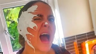 GIRLFRIENDS FACE VS SHAVING FOAM [upl. by Grussing]