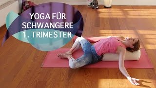 Yoga für Schwangere erstes Trimester  FlexibleFit Yoga [upl. by Yborian]