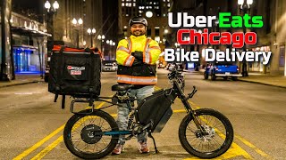 Pedaling Profits in Chicago My Uber Eats Bike Delivery Journey Amidst GPS Challenges [upl. by Tabbie813]